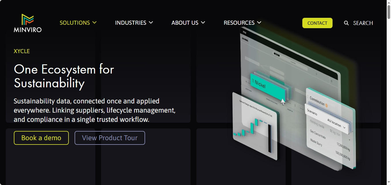 Minviro website