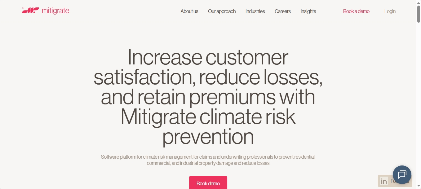 Mitigrate website