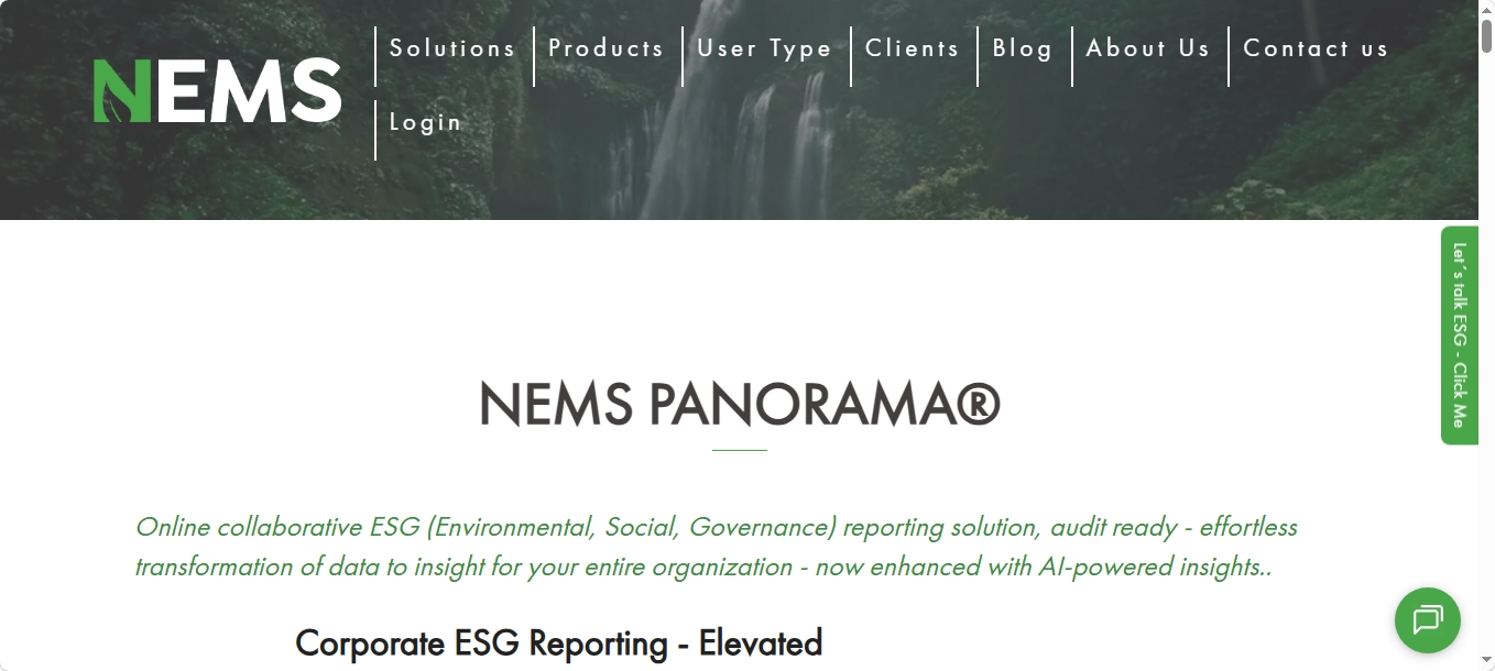 NEMS website