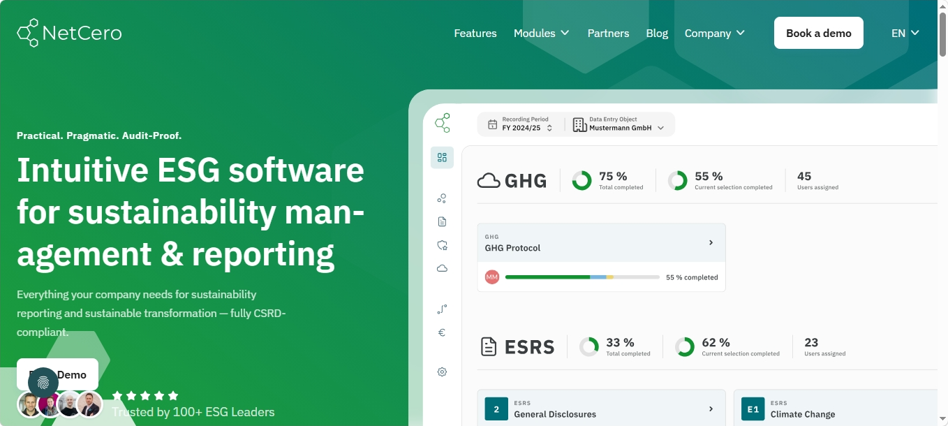 NetCero website
