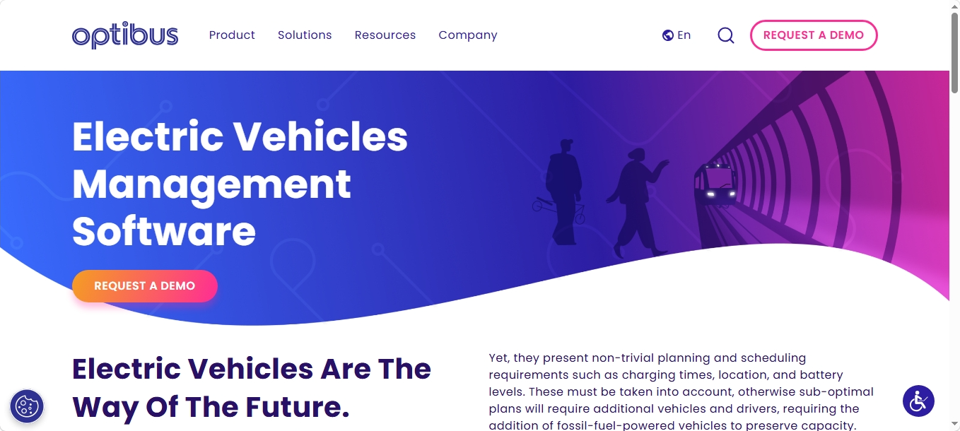 Optibus website