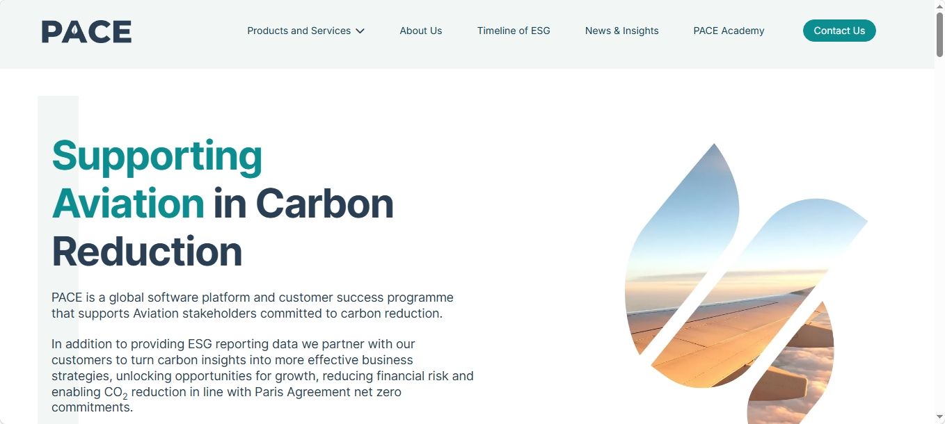 Pace website