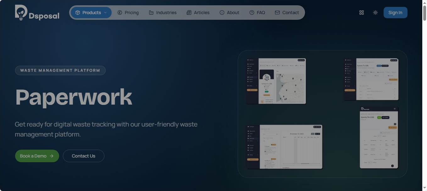Dsposal website