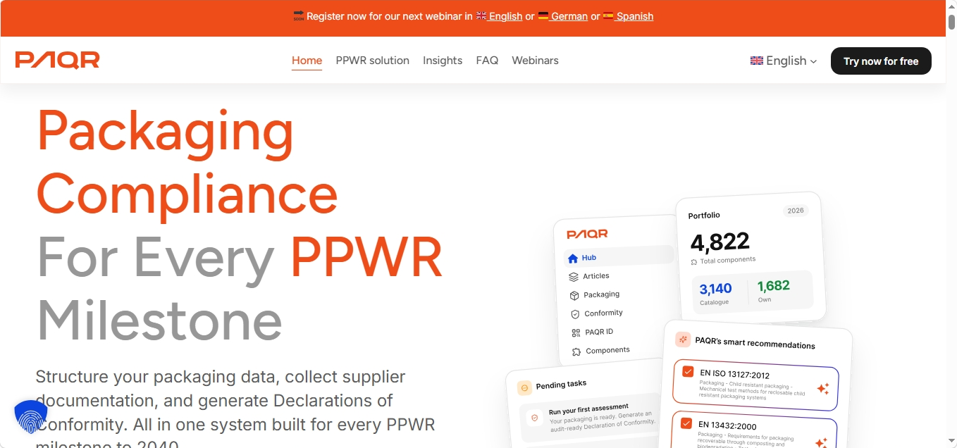 PAQR website
