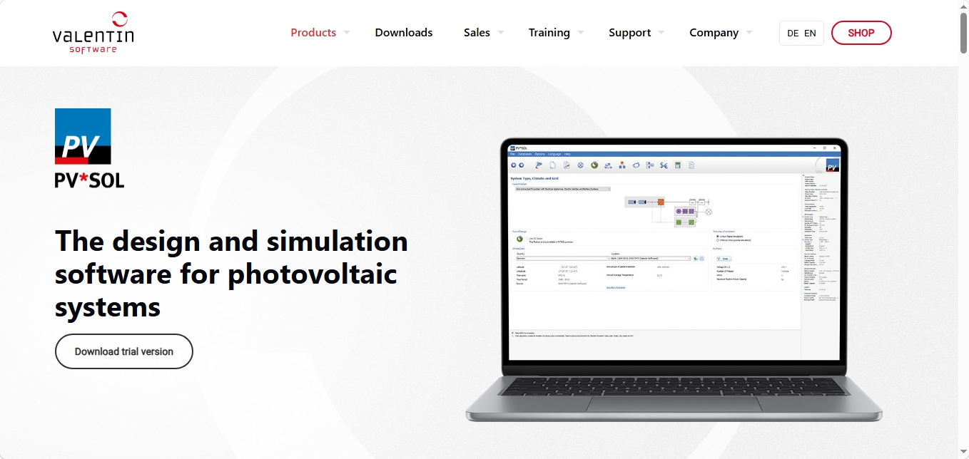 https://valentin-software.com/en/products/pvsol/