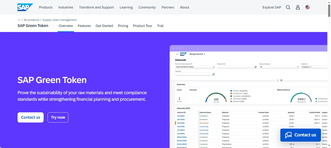 SAP website
