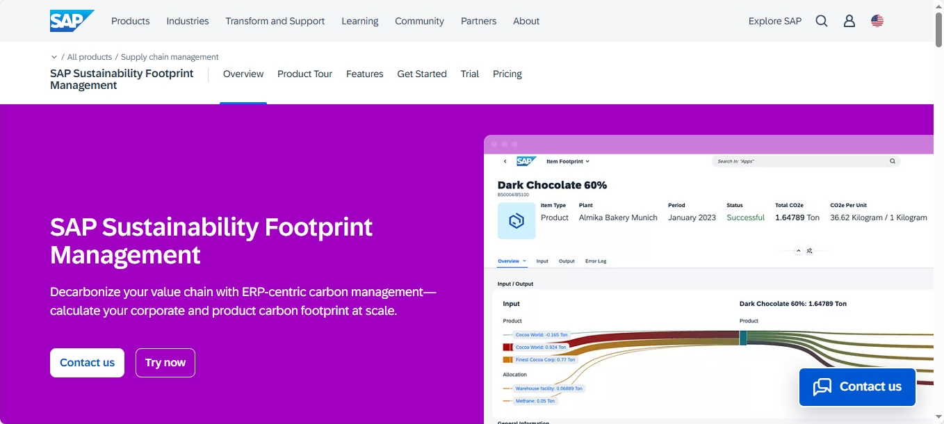 SAP website