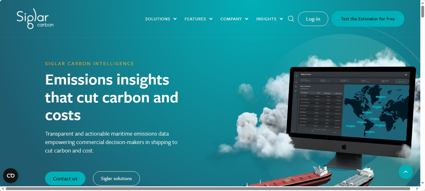 Siglar Carbon website