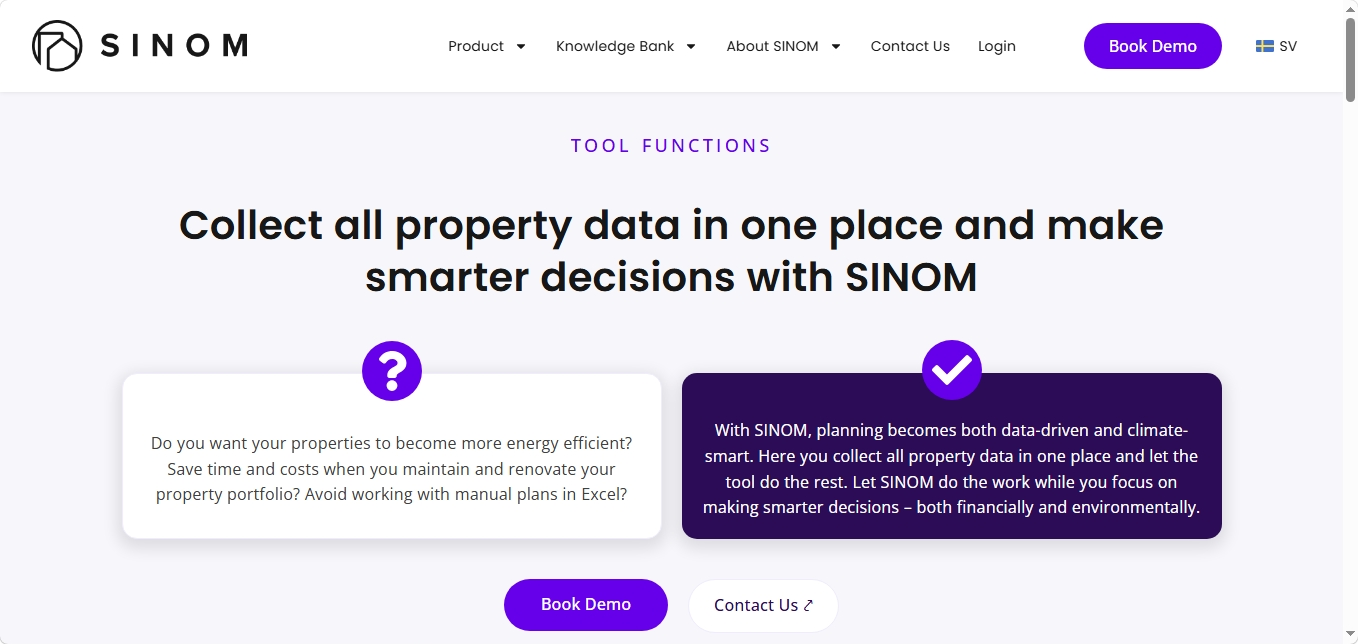 SINOM website