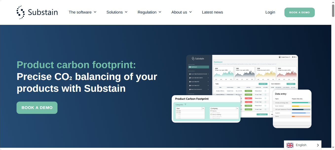 Substain website