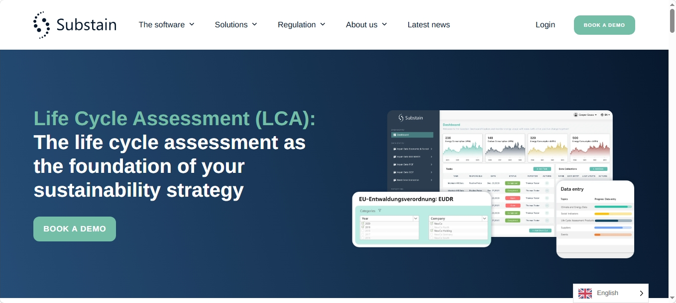 Substain website