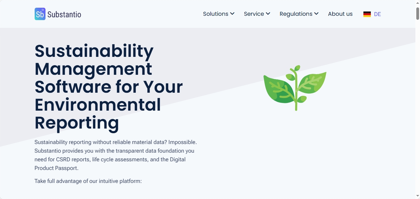 Substantio website