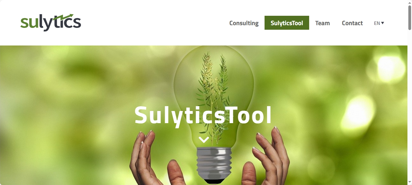 Sulytics website