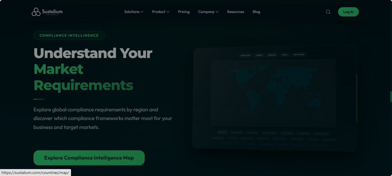 Sustalium website
