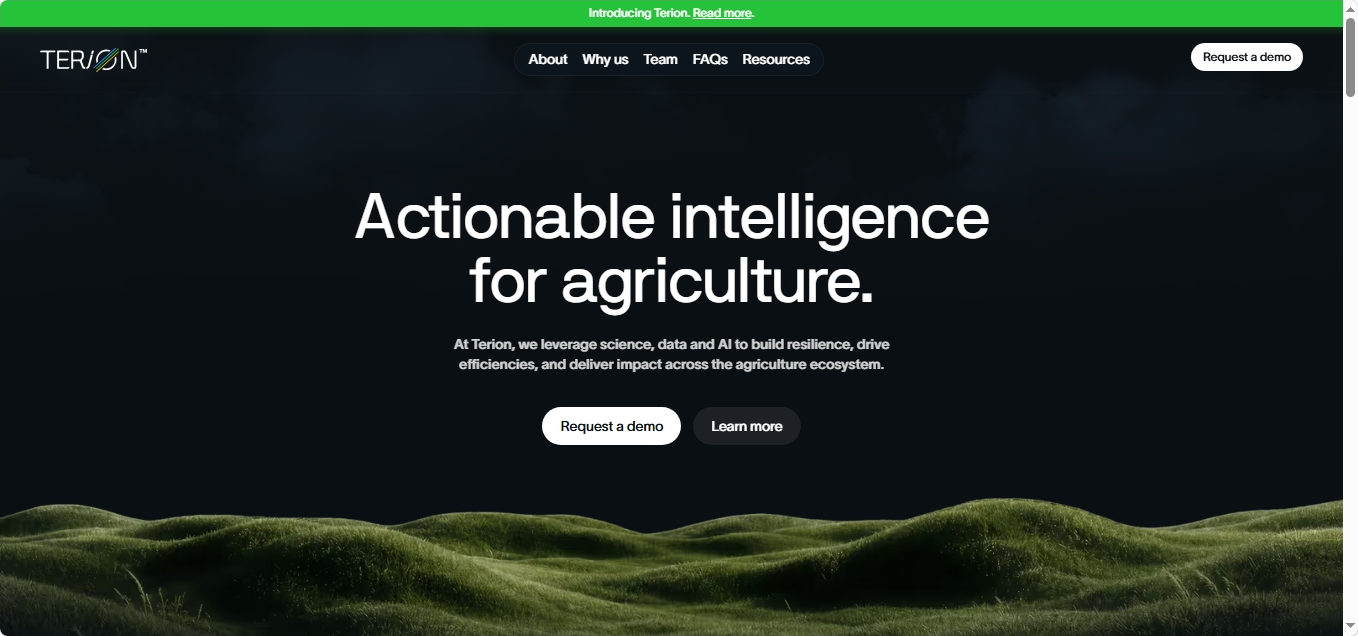 Terion website