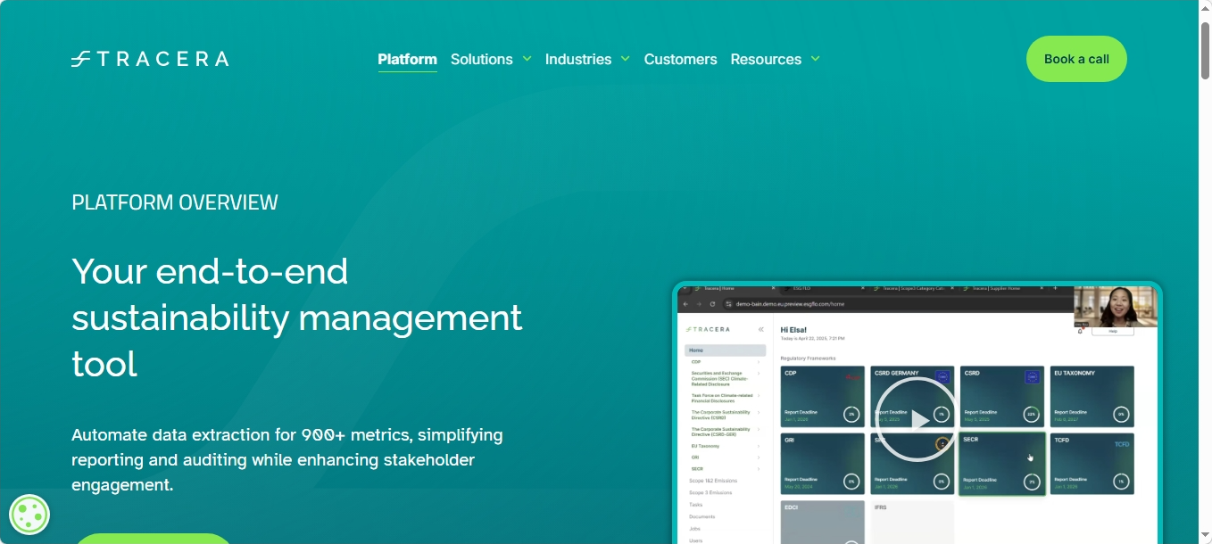 Tracera website
