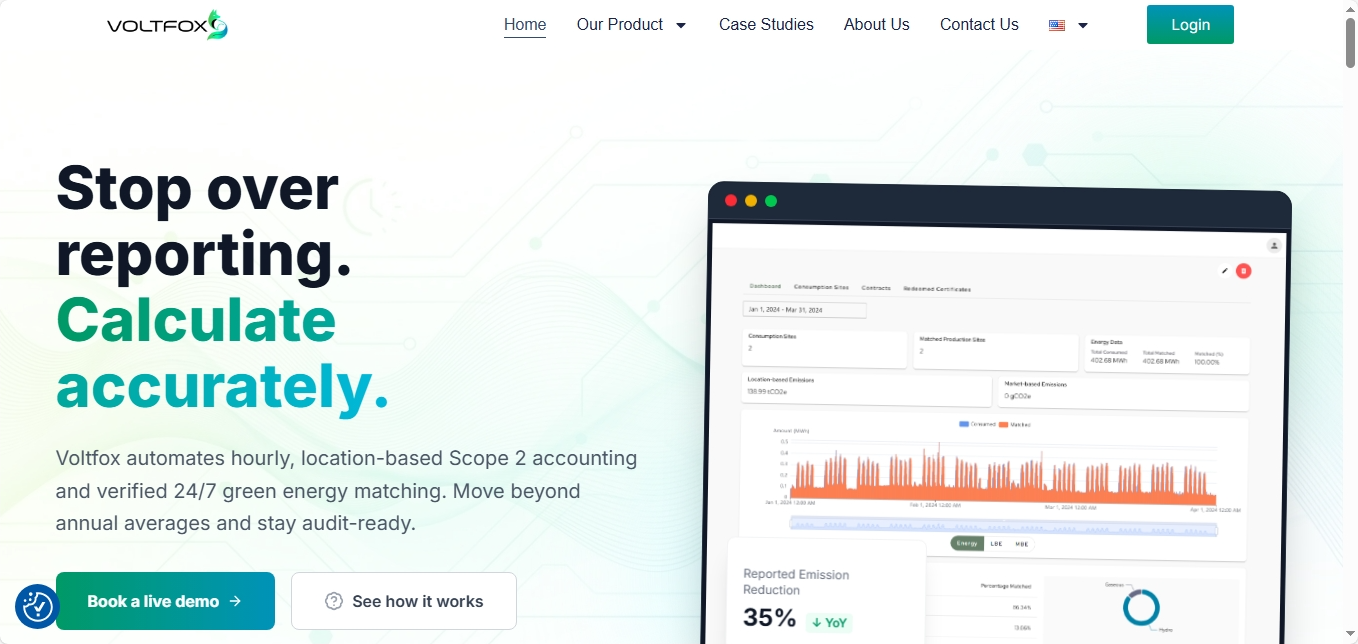 Voltfox website