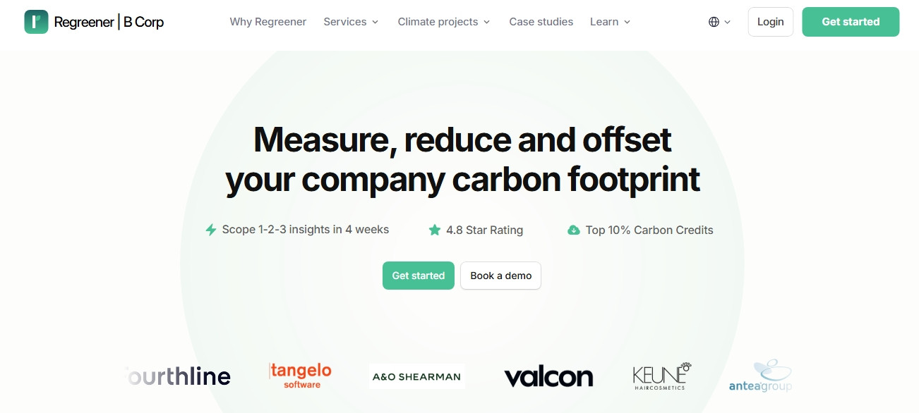 Regreener website