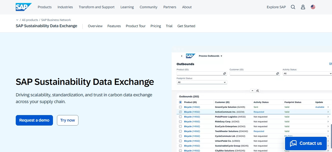 SAP website