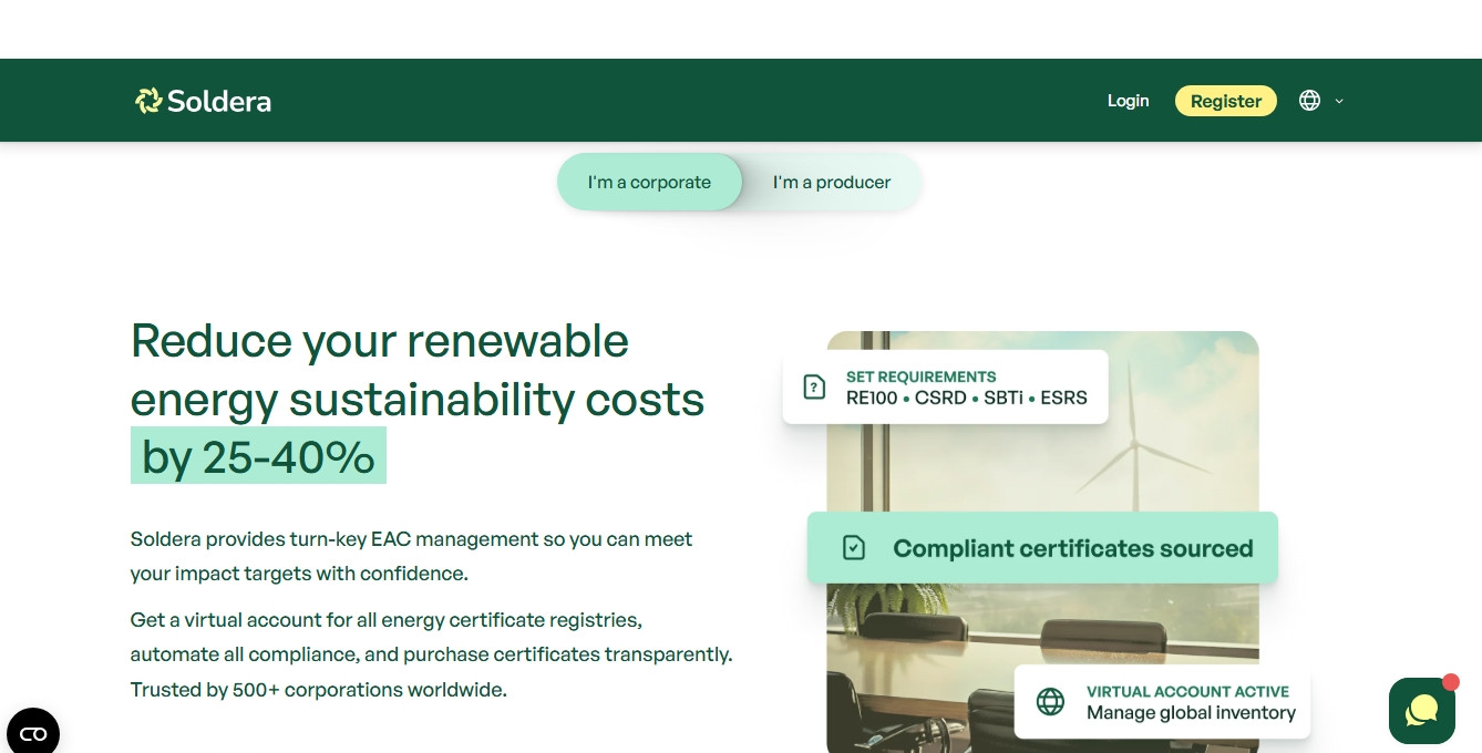 Soldera website