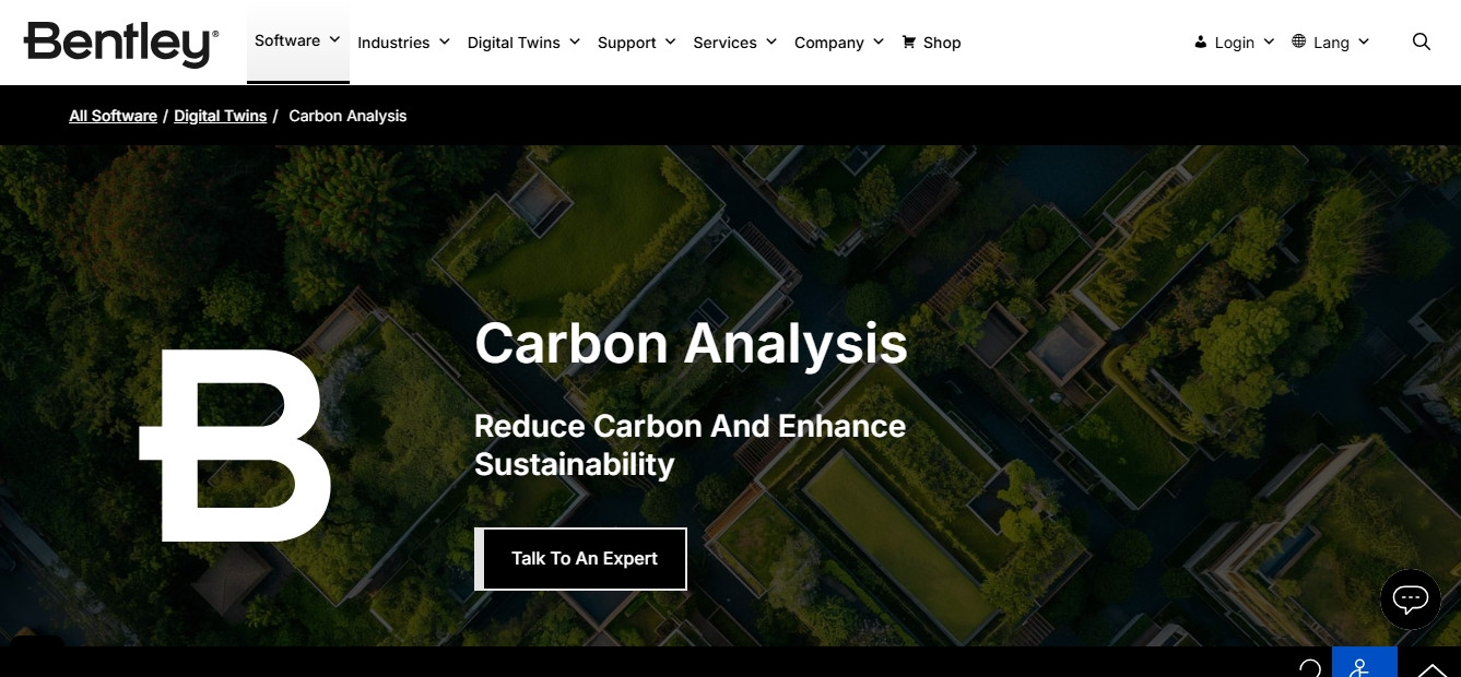 Bentley Systems website