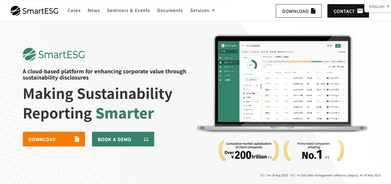 SmartESG website