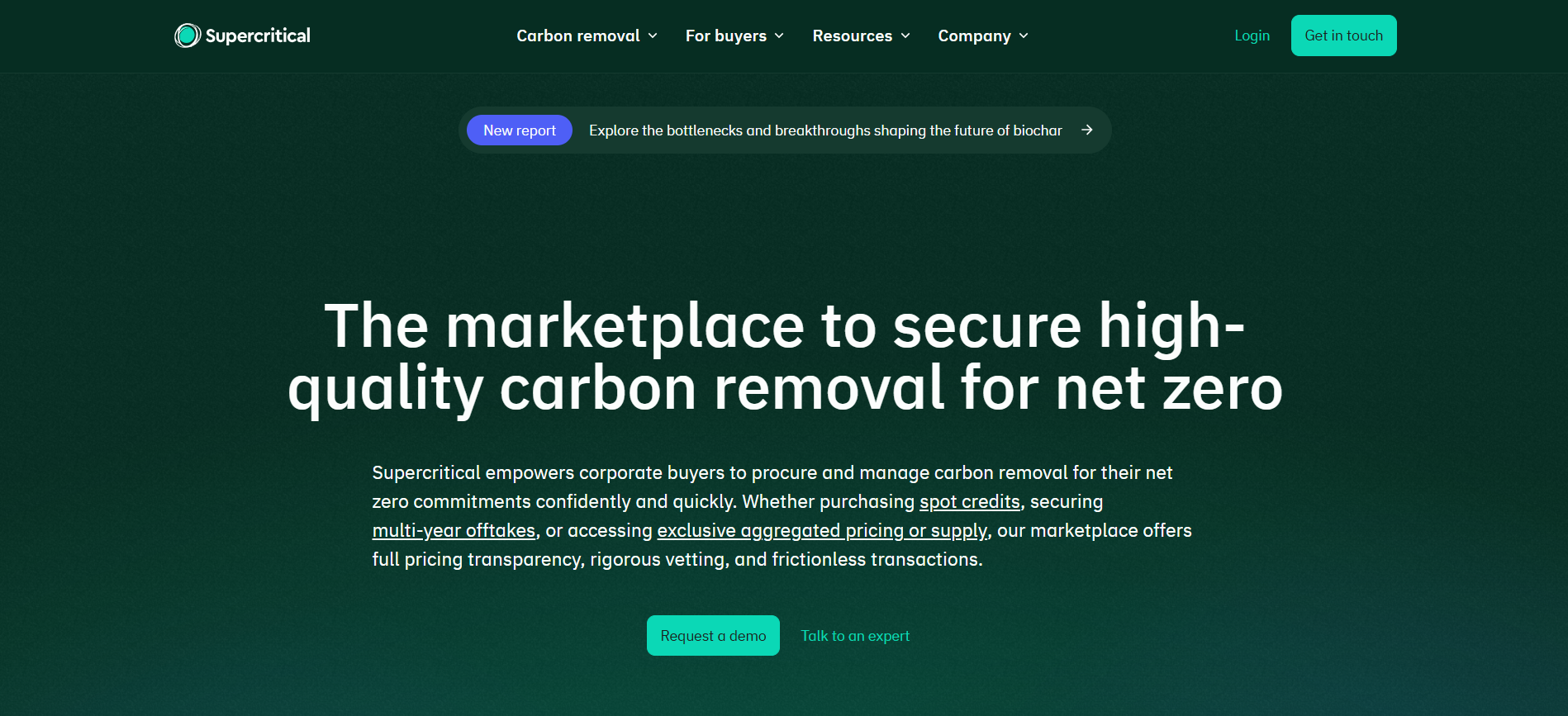 Supercritical Website