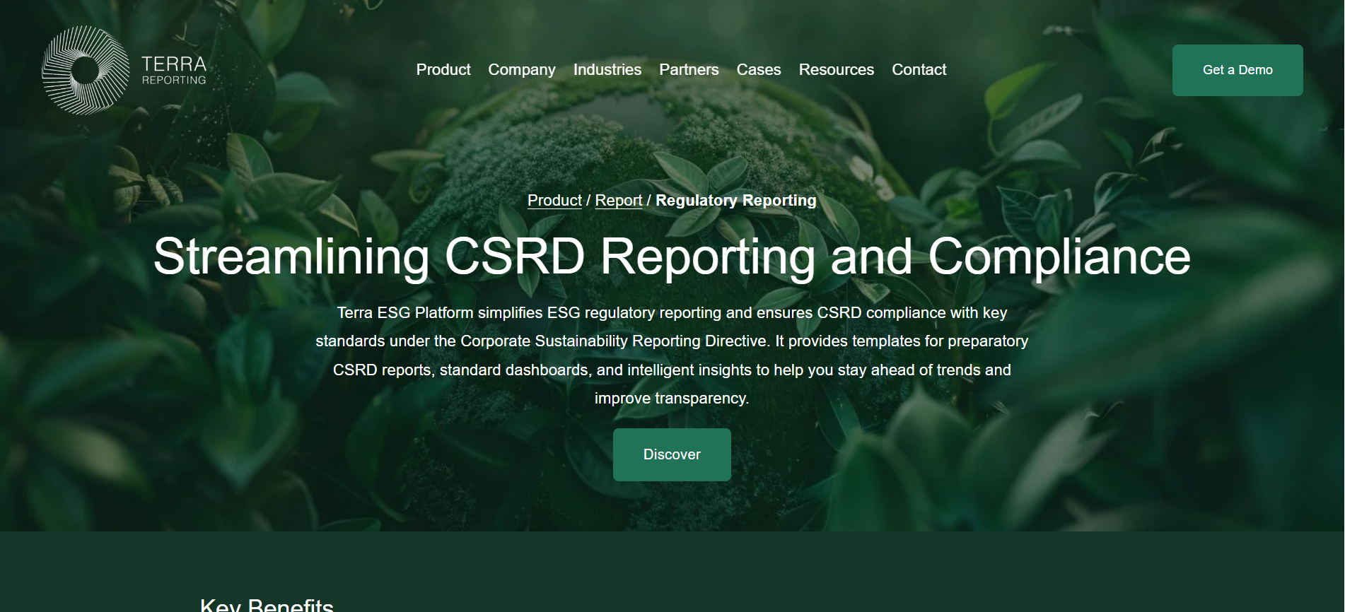 Terra Reporting Website