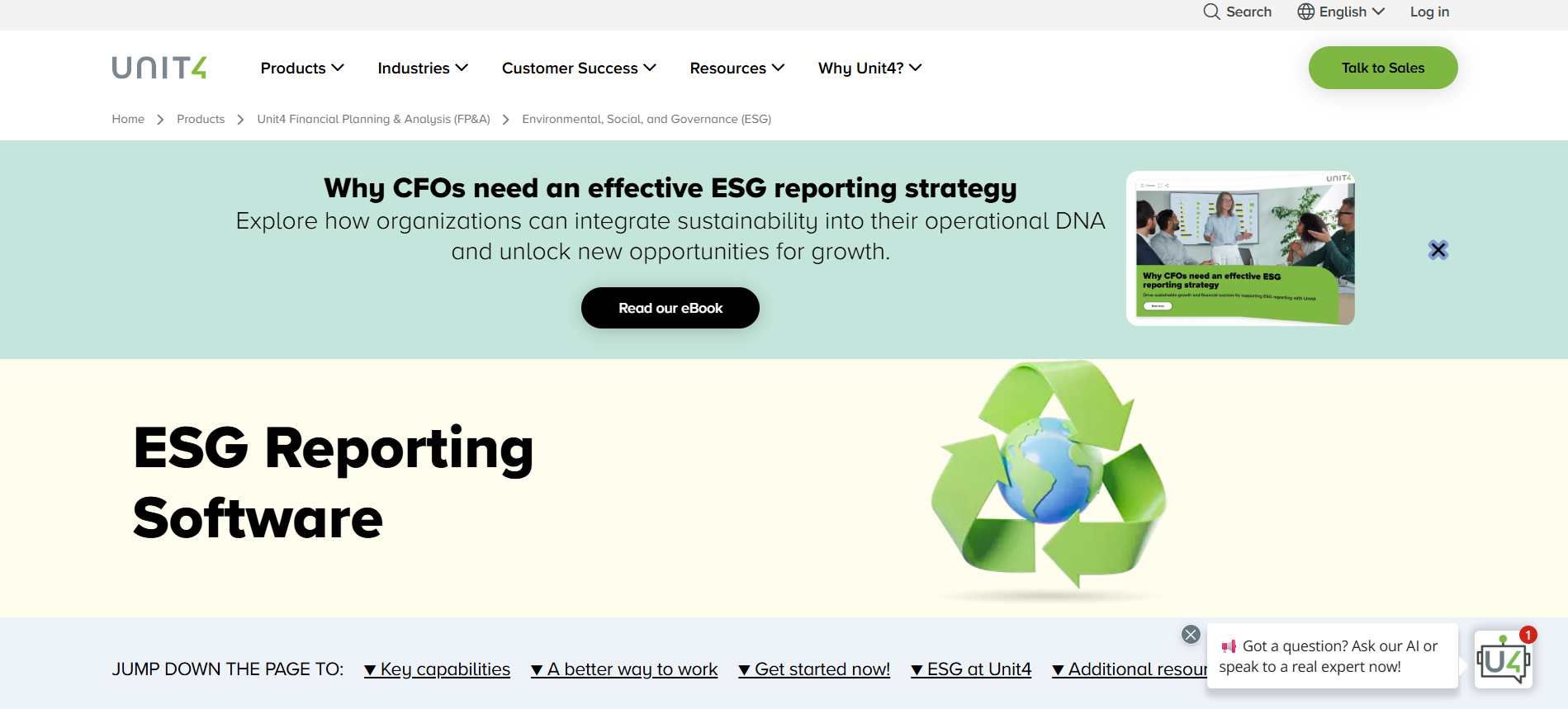 Unit4 Website