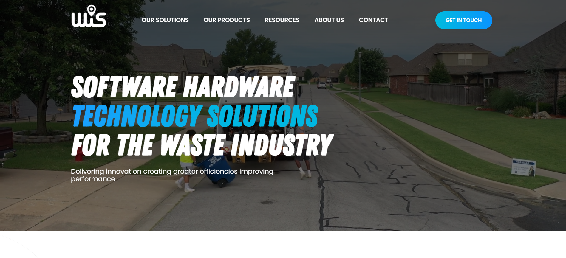 WIS Waste Management Software Website